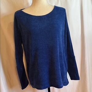 Chenault Blue Long Sleeve sweater Top